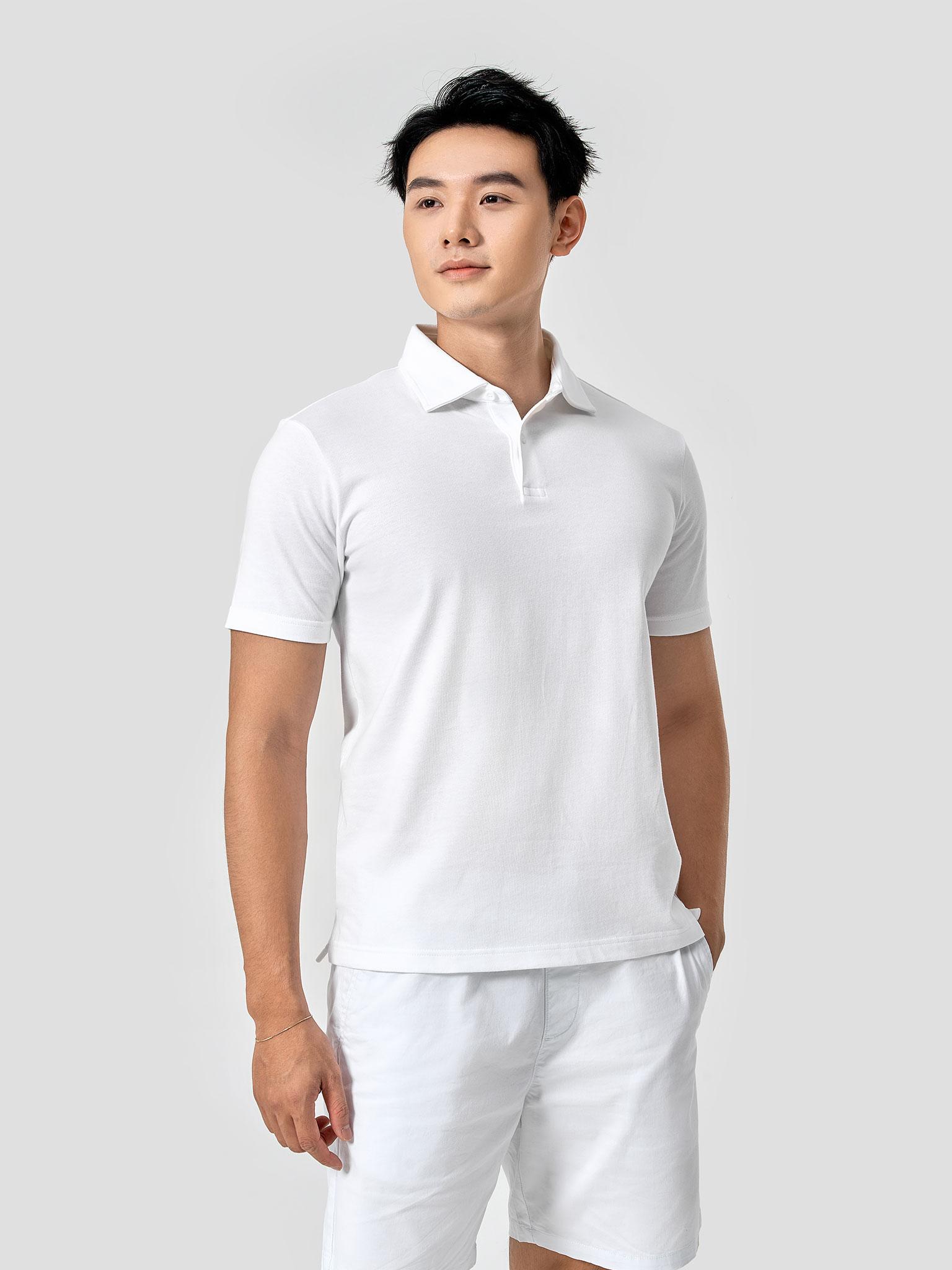 Áo Polo nam Premium Pique Thoáng Mát - Bền Bỉ