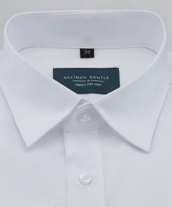 Áo sơ mi măng sét trắng Anlimen Cuff Shirt - AGS02