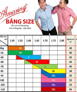 Áo sơ mi nam màu trơn, phong cách công sở thanh lịch, form regular cơ bản, dáng xuông, tay dài, có size lớn