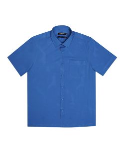Áo sơ mi nam tay ngắn form suông vạt ngang Khatoco A1MN468T2-CNMK524-2605-N