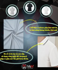Áo thun Polo Nam Coolmax - Premium nam tính, thanh lịch sang trọng MRM Manlywear