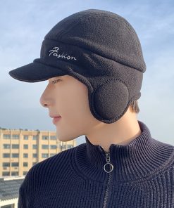 Bộ Nón và khăn cổ len cho Nam cho mùa đông - A162