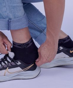 Hộp 5 đôi tất vớ nam cổ ngắn kẻ caro MRM Manlywear - cùng màu, chất liệu sợi cotton êm chân, mềm mại thoáng mát, chống hôi chân
