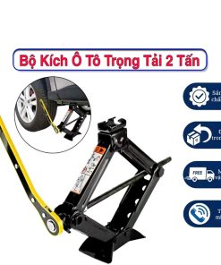 Kích Nâng Gầm Ô Tô, Xe Máy 2 Tấn Loại Dày – Kèm Cờ Lê, Nhỏ Gọn Và Tiện Lợi