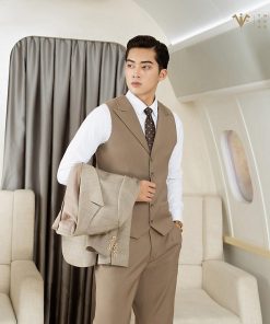 [MAY ĐO] ÁO GHI LÊ THE SUITS HOUSE, CHẤT LIỆU VẢI CAO CẤP