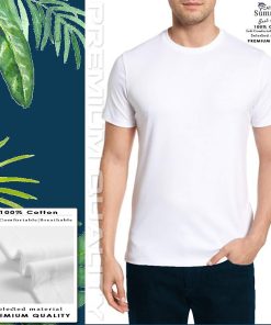 Mua ÁO LÓT NGẮN TAY CATRIO là áo phông trắng, áo thun ngắn tay cho bố, ông, người trung tuổi, vải 100̀% cotton mặc lót bên trong áo sơ mi, mặc ở nhà, đi ngủ - Trắng - SIZE...