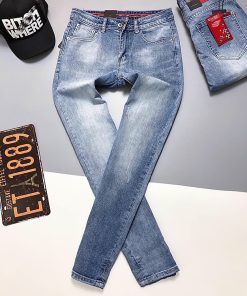 Quần Bò Nam cao cấp thương hiệu Chandi, chất jean co dãn mẫu mới nhất MS99
