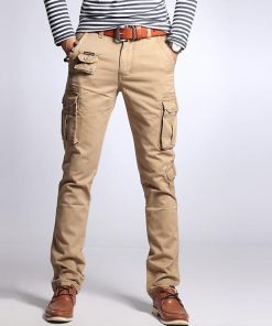 Quần dài kaki_túi hộp_dã ngoại_du lịch