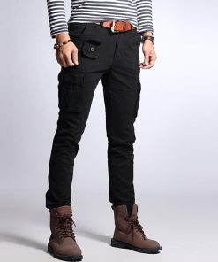 Quần dài kaki_túi hộp_dã ngoại_du lịch
