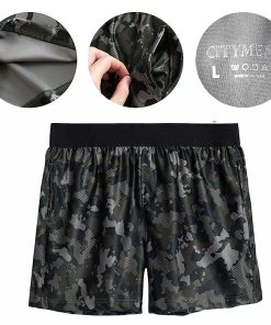 Quần đùi nam quần short thể thao CITYMEN mặc nhà tập gym vải thun lạnh dày đẹp co giãn 4 chiều - Giao màu ngẫu nhiên