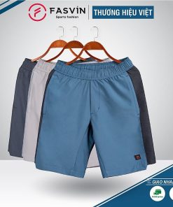 Quần short thể thao nam Fasvin S22492.HN chất liệu cao cấp mềm mịn thoải mái