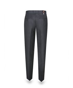 Quần tây nam không ly Khatoco Q1M428R0-INMA038-2306-0-ĐEN VẢI GÂN