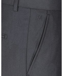 Quần tây nam không ly Khatoco Q1M478R0-INDE311-2503-0-ĐEN