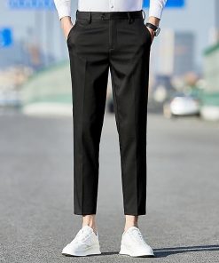 Quần tây nam ️ quần âu nam phong cách Hàn Quốc thời trang Poniva cao cấp