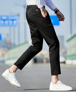 Quần tây nam ️ quần âu nam phong cách Hàn Quốc thời trang Poniva cao cấp