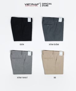 Quần Tây Nam VIỆT PHÁP Form Classic Không Ly Chất liệu Cao Cấp Chống Nhăn, Độ Bền Cao 2028