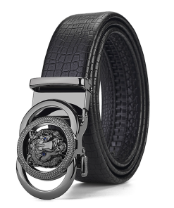 Thắt lưng nam da bò nguyên chất mặt khóa tự động hợp kim cao cấp